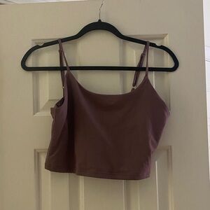 Women's Mauve Crop Top